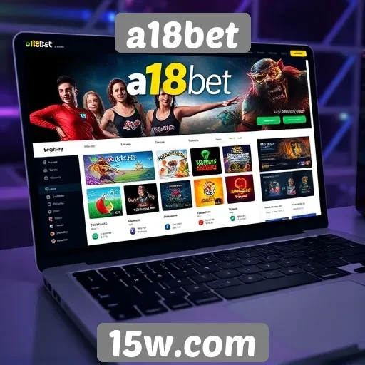 navegação e usabilidade do site a18bet