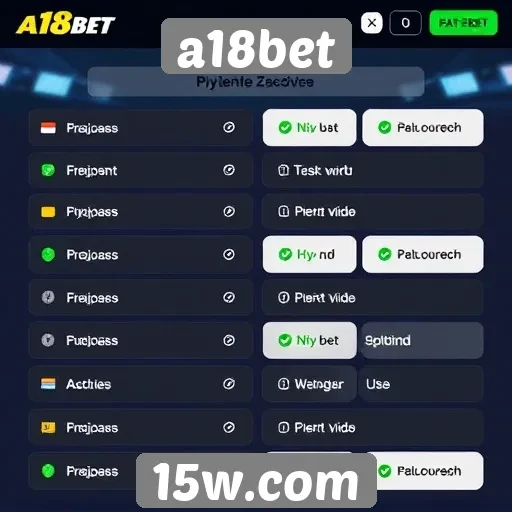 Metodos de pagamento disponíveis no a18bet